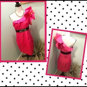 💐New Prom One Shoulder Dress